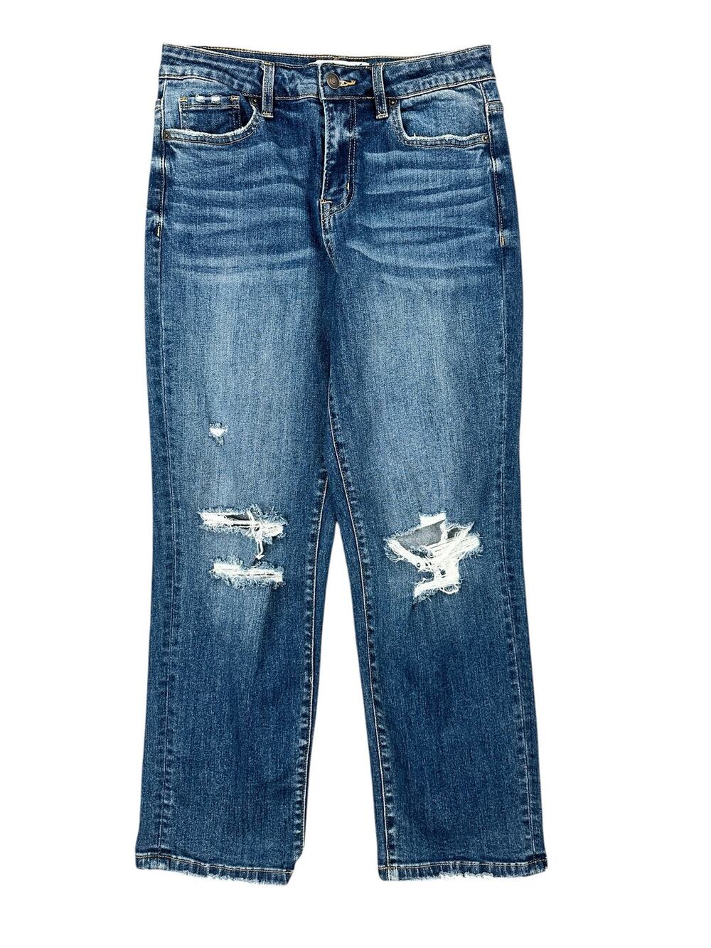 Mica High Rise Dad Jeans Blue — Size 27